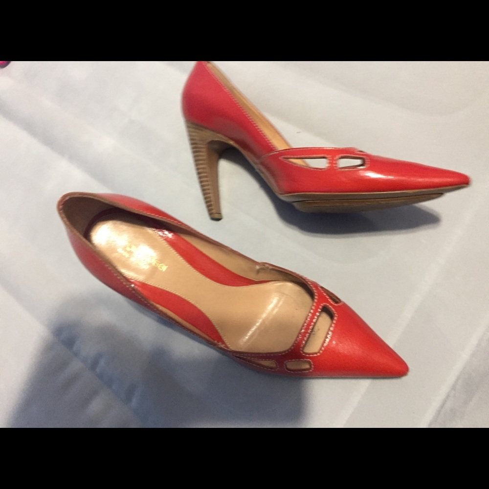 Sergio Rossi red pump - Picture 3 of 8